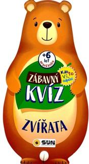 Kniha: Zábavný kvíz Zvířata - Kdo to ví, odpoví