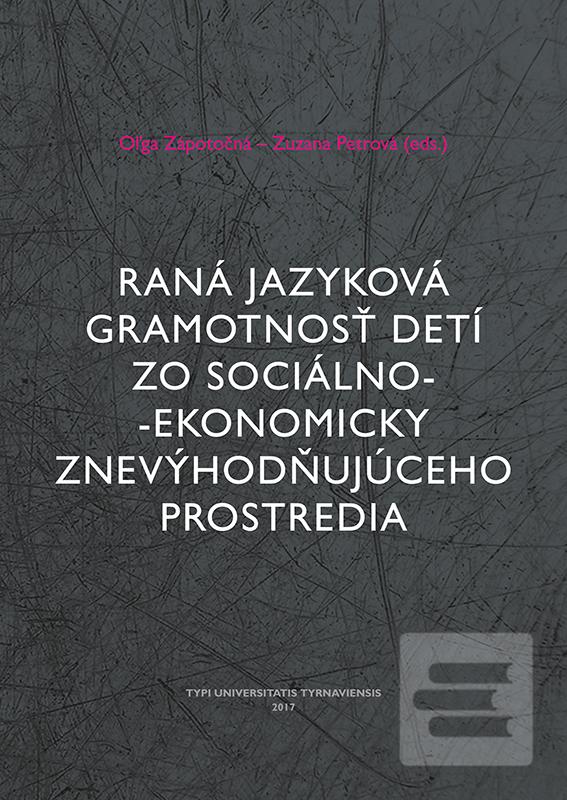 Raná jazyková gramotnosť… (Zuzana Petrová)