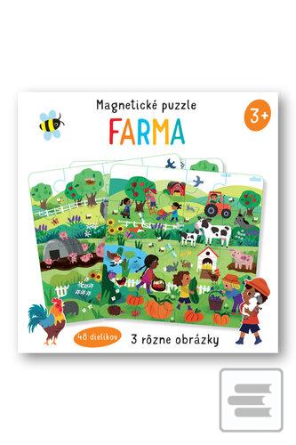 Magnetické puzzle Farma