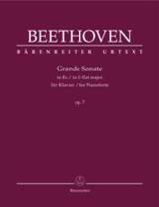 Kniha: Grande Sonate pro klavír Es dur op. 7 - Ludwig van Beethoven