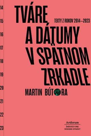 Kniha: Tváre a dátumy v spätnom zrkadle - Texty z rokov 2014 - 2023 - 1. vydanie - Martin Bútora