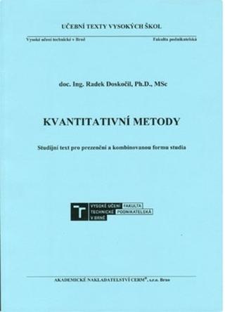 Kniha: Kvantitativní metody, 2.vydání - Radek Doskočil
