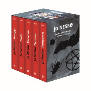 Kniha: Jo Nesbo box - Netopýr, Švábi, Červenka, Nemesis, Pentagram - Jo Nesbo