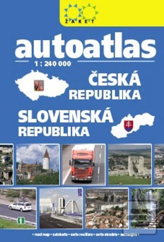 Knižná mapa: Autoatlas Česká republika Slovenská republika 1:240 000
