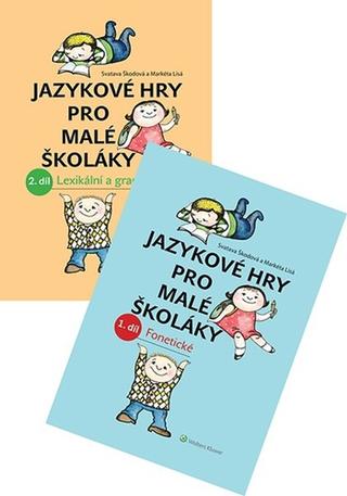 Kniha: Jazykové hry pro malé školáky - I. a II. díl - Svatava Škodová; Markéta Lisá