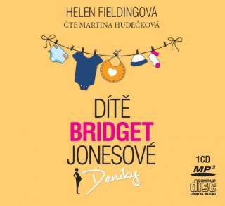 CD audio: Dítě Bridget Jonesové (audiokniha) - Čte Martina Hudečková - 1. vydanie - Helen Fieldingová