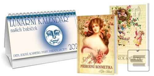 Kalendár stolný: Lunární kalendář našich babiček 2026 - + Zázračná přírodní kosmetika + Devatenáctý rok s Měsícem - Klára Trnková