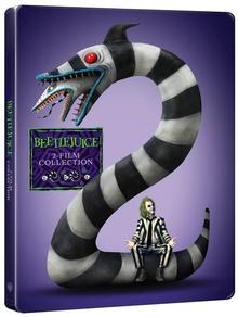 Kniha: FILM  BEETLEJUICE+BEETLEJUICE BEETLEJUICE 2BD (UHD+UHD) - STEELBOOK - (UHD+UHD) - Tim Burton