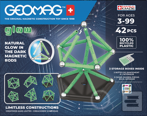 Stavebnice Geomag Glow 4…