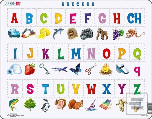Puzzle ABECEDA ABC
