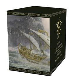 Kniha: Tolkien BOX - loď I (5x kniha) - Hobit, Společenstvo prstenu, Dvě věže, Návrat krále, Silmarilion - J. R. R. Tolkien