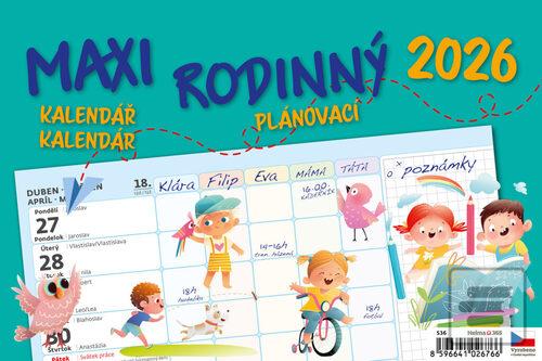 Maxi rodinný plánovací 2…