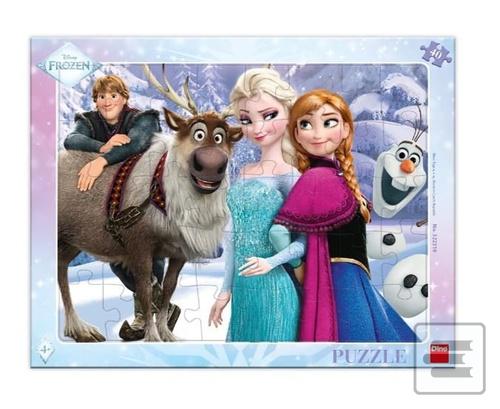 Puzzle Frozen Na procház…