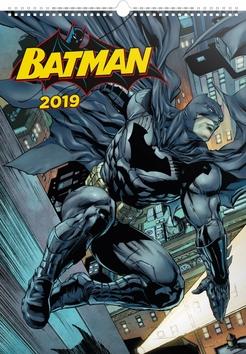 Kalendár nástenný: Nástěnný kalendář Batman Plakáty 2019
