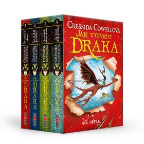 Kniha: Jak vycvičit draka - 1.-4. díl série - 1. vydanie - Cressida Cowell