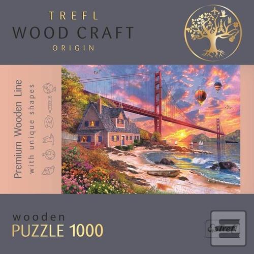 Puzzle Západ slunce nad…