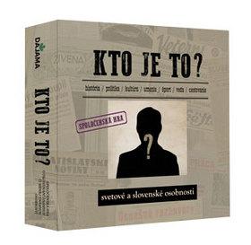 Stolová hra: Kto je to? - svetové a slovenské osobnosti - 1. vydanie