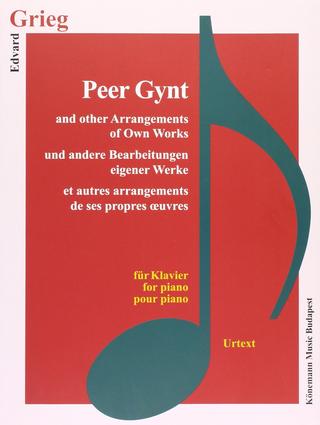 Kniha: Grieg  Peer Gynt and other Arrangements of Own Works