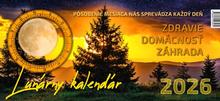 Doplnk. tovar: Lunárny kalendár 2026 stolový - Zdravie, domácnosť, záhrada - 1. vydanie - Kolektív autorov