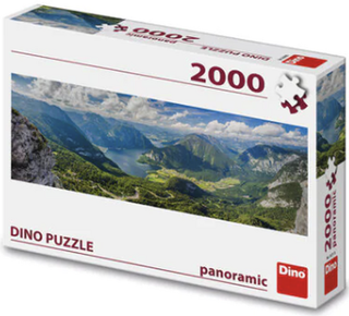 Puzzle: Puzzle Pohled na Alpy 2000 dílků panoramic