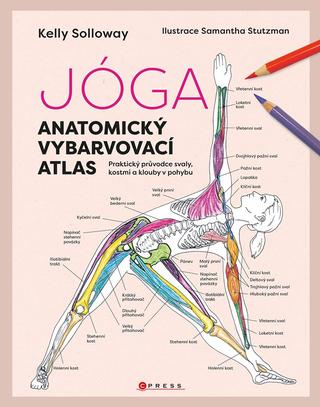 Kniha: Jóga - anatomický vybarvovací atlas - Praktický průvodce svaly, kostmi a klouby v pohybu - 1. vydanie - Kolektiv
