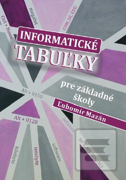 Kniha: Informatické tabuľky pre základné školy - Ľubomír Mazán