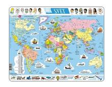 Puzzle: Puzzle Svět politická mapa 107 dílků