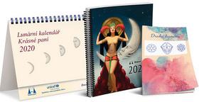 Kalendár stolný: Lunární kalendář Krásné paní 2020 - Žofie Kanyzová