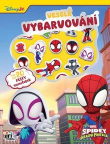 Kniha: Veselé vybarvování se super samolepkami Spidey