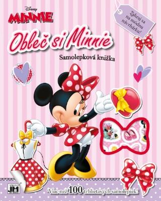 Kniha: Obleč si Minnie - 24 strán a 8 listov samolepiek - Viac než 100 trblietavých samolepiek! - 1. vydanie - Walt Disney