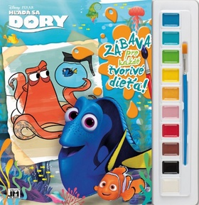 Ostatné : Hľadá sa Dory Vymaľ. s vodovými farbami - Zábava pre každé tvorivé dieťa