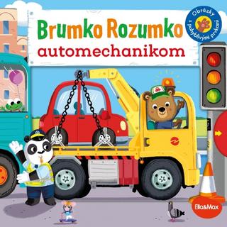 Leporelo: BRUMKO ROZUMKO AUTOMECHANIKOM – Obrázky s pohyblivými prvkami - 1. vydanie