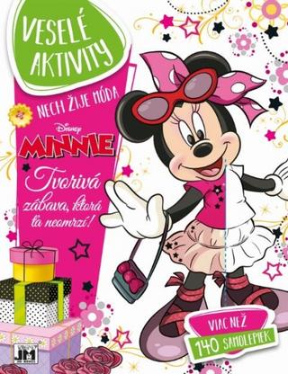 Kniha: Veselé aktivity/ Minnie - Viac než 140 samolepiek - 1. vydanie - Walt Disney