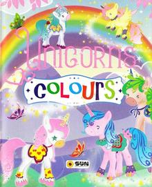 Doplnk. tovar: Unicorns colours - barevné s glitry