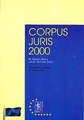 Kniha: Corpus Iuris 2000 - M. Delmas-Marty; J.A.E. Vervaele