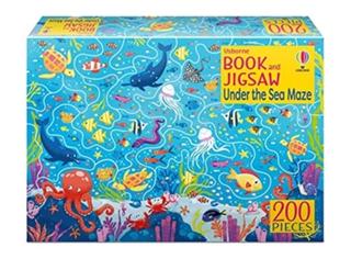 Kniha: Book and Jigsaw Under the Sea Maze