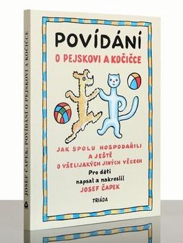 Kniha: Povídání o pejskovi a kočičce - zmenšené, cestovní vydání - 1. vydanie - Josef Čapek