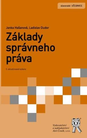 Kniha : Základy správneho práva (5. aktualizované vydanie)