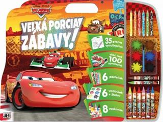 Doplnk. tovar: Mega vymaľovanková súprava/ Cars - Veľká porcia zábavy! - 1. vydanie - Walt Disney
