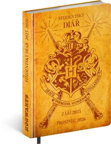Knižný diár: Studentský diář Harry Potter Bradavice