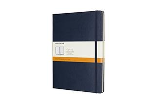 Kniha: Moleskine: Zápisník tvrdý linkovaný modrý XL - 1. vydanie