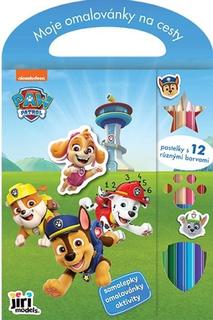 Kniha: Moje omalovánky na cesty Tlapková patrola