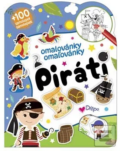 Piráti Omalovánky/omaľov…