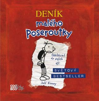 CD audio: Deník malého poseroutky (audiokniha) - 2. vydanie - Jeff Kinney
