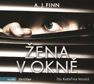 CD audio: Žena v okně (audiokniha) - A. J. Finn