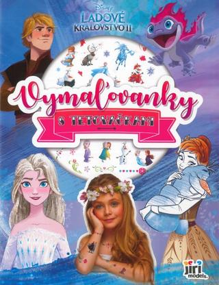 Kniha: Vymaľovanky s tetovačkami/ Ľadové kráľovstvo