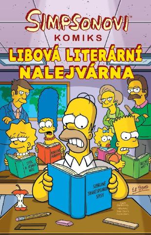 Kniha: Simpsonovi: Libová literární nalejvárna - Simpsonovi 17 - Matt Groening