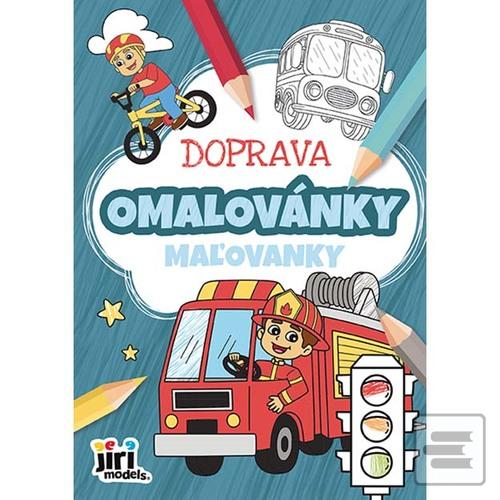 Maľovanky A5 Doprava