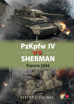 Kniha: PzKpfw IV vs Sherman - Francie 1944 - 1. vydanie - Steven J. Zaloga