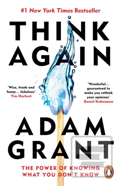 Kniha: Think Again - Adam Grant